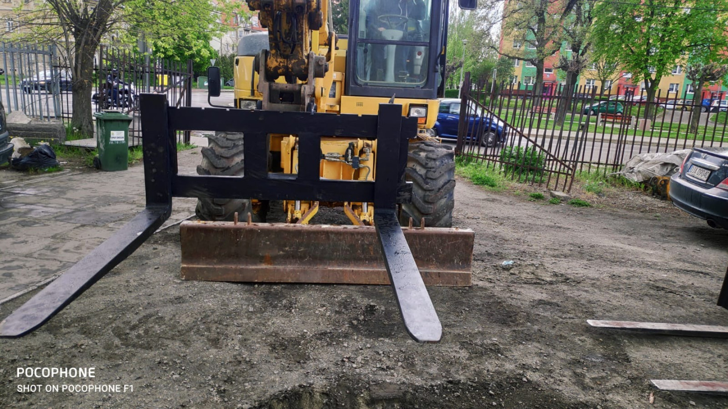 Widły do koparek pod szybkozłącza Verachtert Lehnhoff, Liebherr, Oilquick itp